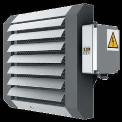 TS regeling TS OMY 5x0,75 mm 2 OMY 5 6,0 mm 2 Voeding ~3x400 V Elektrische luchtverwarmer De DRL E-Comfort LEO EL is ontworpen voor de verwarming van kleine en middelgrote gebouwen bijvoorbeeld: