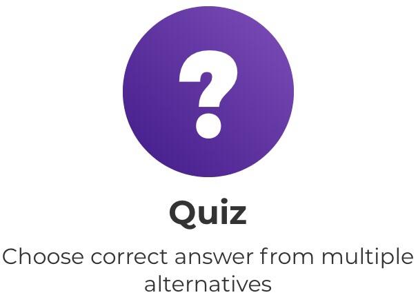 Een Quiz-app gebruiken in de instructie... Wat is het?