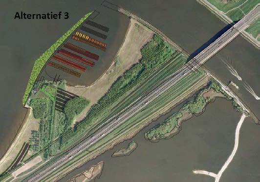 Onderzoeken tot op heden laten zien dat een jachthaven in het gebied Voorland Stichtsebrug zeer zeker kansrijk is vanwege: - de ligging bij het nieuw te ontwikkelen gebied De Blaricummermeent, - de