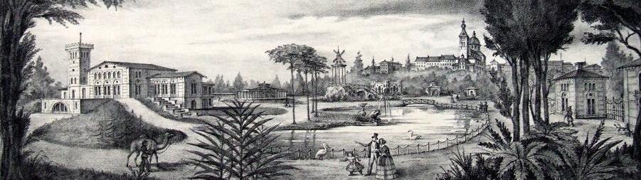Muinkmeersen +/- 1820. De bleekweide was voor de Franse revolutie eigendom van de Sint Pietersabdij.