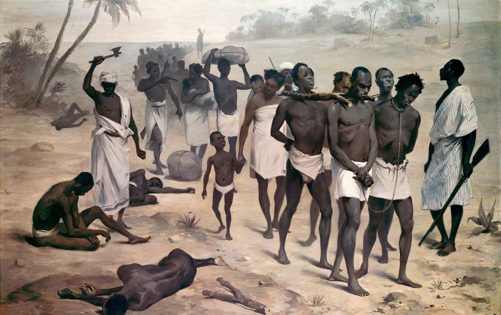 Het werelddeel Afrika bestond meer uit stammen dan uit landen.