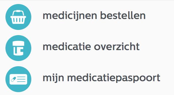 U heeft dan 3 opties: Deze module wordt op dit moment door uw huisartsenpraktijk niet gebruikt.