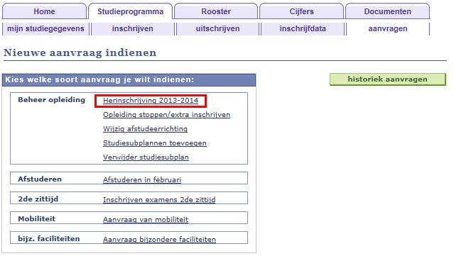 Als je de pleiding verder zet dan km je p nderstaand scherm.