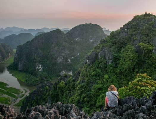 Dag 5: 13 januari 2018 Hoa Lu Hanoi Lao Cai U heeft een vrije dag in de omgeving van Hoa Lu en Tam Coc. Dit is een ideale dag om een stukje te gaan fietsen.