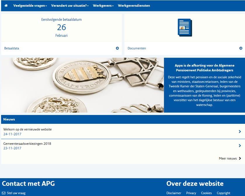 1a) Wachtwoord vergeten 1. Ga naar www.mijnappa.nl 2 2. Klik op Mijn Uitkering.