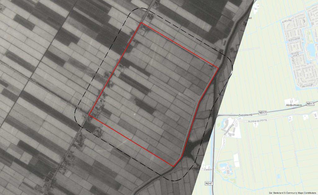 2.4.2 Luchtfoto-interpretatie 1944-1945 Een belangrijk selectiecriterium voor de luchtfoto s uit de Tweede Wereldoorlog is de opnamedatum.