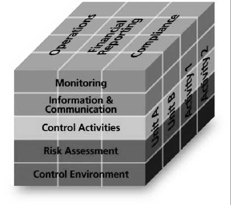 Internal control MCA Tijdschrift voor Organisaties in Control 2005 van hun interne beheersing kunnen evalueren en verbeteren.