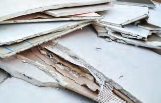 rotswol, glaswol PUR-platen sandwichpanelen recycleerbare materiaalstromen asbest Kringloopgoederen