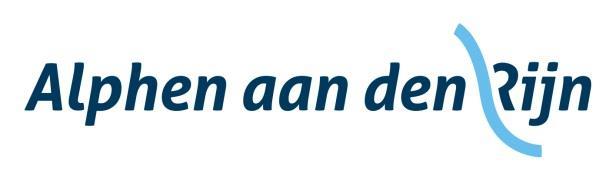 Bijlage bij het besluit van de raad van Alphen aan den Rijn van 26 november 2015, raadsbesluit 2015/42791 De raad van de gemeente Alphen aan den Rijn; gelezen het voorstel van burgemeester en