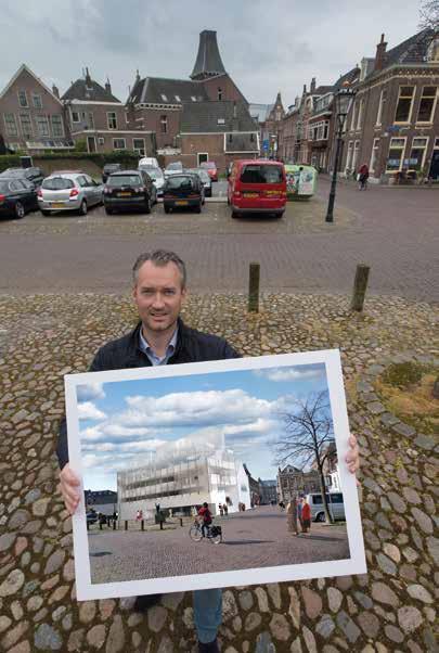 382 Robert Flier wil op het Muntplein in Kampen het allereerste centrum in Europa voor