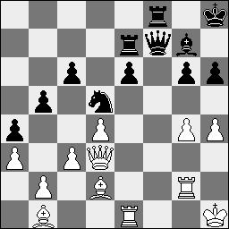 Da3+ 1-0 Wit : Frenk van Harreveld Zwart : Harry de Bie 1.d4 Pf6 2.Pf3 g6 3.Lg5 Lg7 4.Pbd2 O-O 5.e4 d6 6.Lc4 c6 7.c3 Pxe4 8.Pxe4 d5 9.Ld3 dxe4 10.Lxe4 Pd7 11.O-O Pf6 12.Lc2 Lg4 13.h3 Lxf3 14.