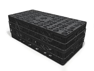 Technische kenmerken 1 x Rainbox 3S voorverpakt met geotextiel