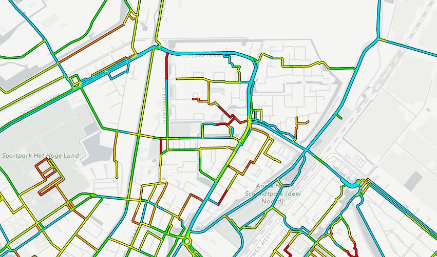 Gemiddeld rijden 8.700 motorvoertuigen per etmaal over het Berkelsdijkje.