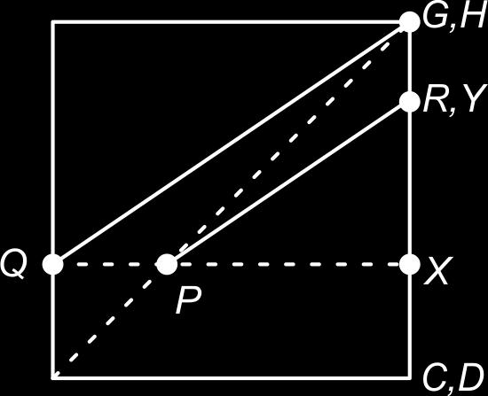 2 Ruimtelijke figuren in het plat c d ZK = 1 2 P K = 1 en W N = 1 2P N = 3. We kijken weer in de y-richting, zie hieronder. Het middelpunt van schaduw is het snijpunt C van lijn BM met de x-as.