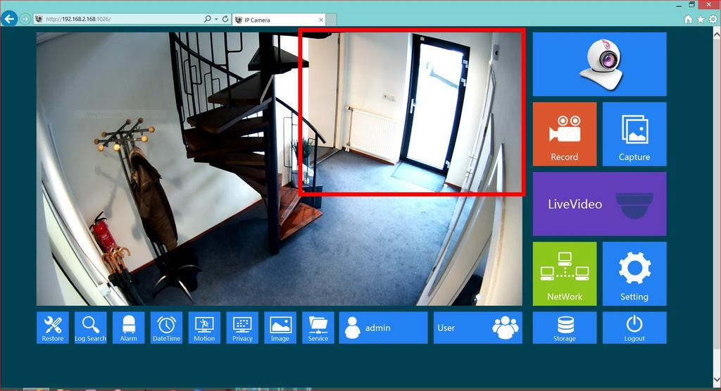 Veilig Thuis Beweging Detectie Privé Afschermen Bewegingssignalering reageert zodra er beeldsensoren veranderen.