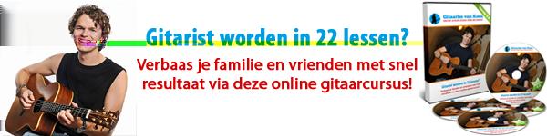 gevolgd. Deze online gitaarcursus is ideaal voor beginners. Door stap voor stap leer je gitaar spelen op een professionele manier. Dit is dus de ideale basiscursus gitaar leren spelen.