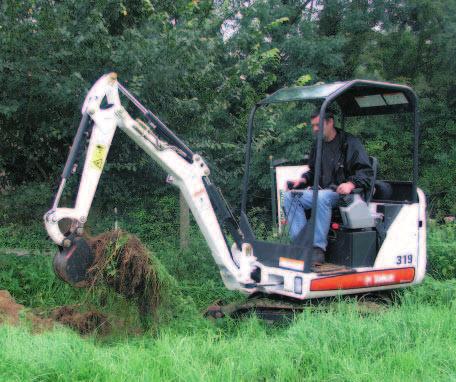 Superieure prestaties Dankzij het voortreffelijke evenwicht tussen de motor en het hydraulische systeem bepaalt Bobcat de prestatiemaatstaven voor deze klasse compacte graafmachines.