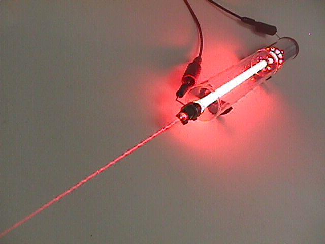 Most lasers are capable of delivering power far in excess of the helium-neon laser's 75 milliwatt limit.