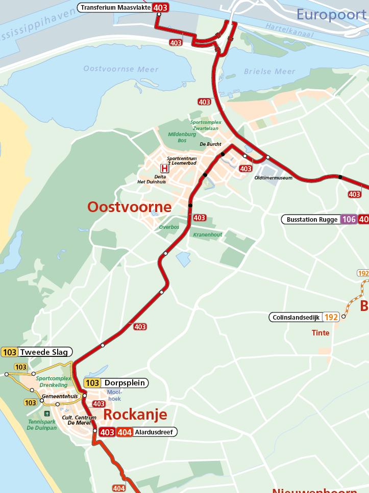 conversie Winkelcentrum oogopslag Vervoerplan Voorne-Putten Rozenburg PDF Gratis download