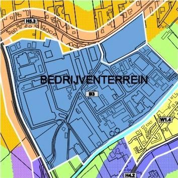 Bedrijventerrein IJsselveld (Montfoort) (Gebiedstype B3) Ten tweede het bedrijventerrein IJsselveld. Dit bedrijventerrein wordt omsloten door vier belangrijke grenzen namelijk de M.A.