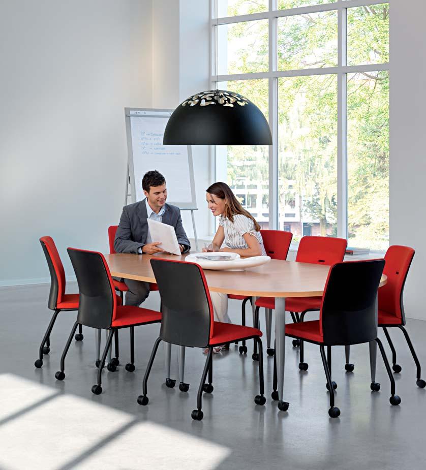 voor een compleet gamma voor uw kantoor is een universeel stoelengamma dat zich perfect weet aan te passen aan nagenoeg elke activiteit.