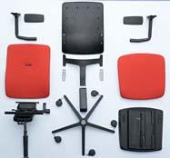 B7491 32 seconden uitpak- en montagetijd 99% van het gewicht recyclebaar Afdanking stoelen zijn voor 99% van hun gewicht recyclebaar.