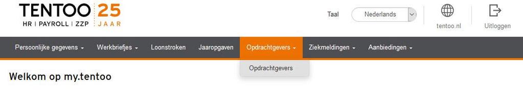 OPDRACHTGEVERS Bij het onderwerp Opdrachtgevers vind je het overzicht van