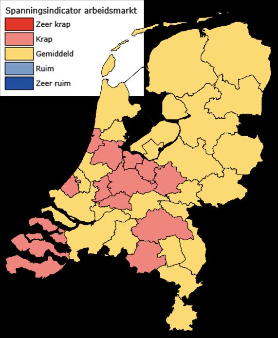 manier worden geordend en waarop deze activiteiten door iedereen kunnen worden teruggevonden (www.ordz.nl). 132 In welke regio s is het arbeidstekort het grootst?