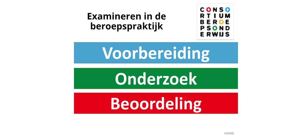 Het afnemen van het examen