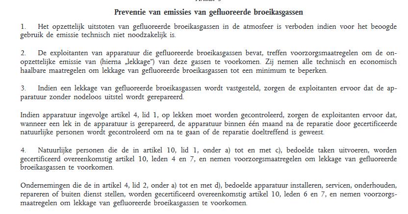 Warmtepompen Wat moet ik? Met wet en regelgeving. Denk aan f-gassen, BRL6000-21 en meer?