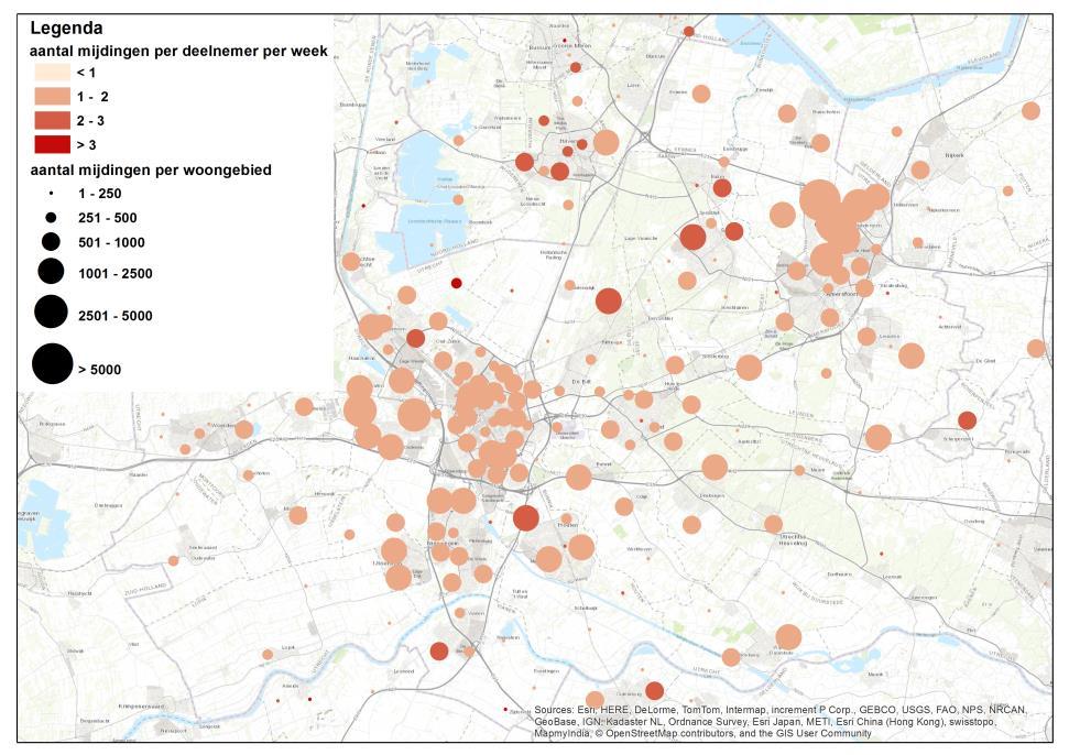 Een van de gevolgen van werving op basis van kentekenregistratie is de bijvangst die men krijgt. Automobilisten rijden mogelijk alleen door het gebied met een bestemming elders.