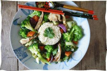 Hoofdgerecht Groene curry met bataat, broccoli en oesterzwam met pandanrijst In de Krat Pandanrijst (g) Rode ui (stuk(s)) Broccoli (g) Bataat (g) Currypasta (zakje(s)) Kokosmelk (ml) Oesterzwammen