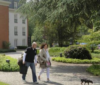 Tuinen aan de Leidseweg. Woontuin.