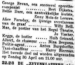 40] > NL Week 17 VARA zondag 23-04-1950 Avonturen van Ome Keesje (Willem van Cappellen - Willem van
