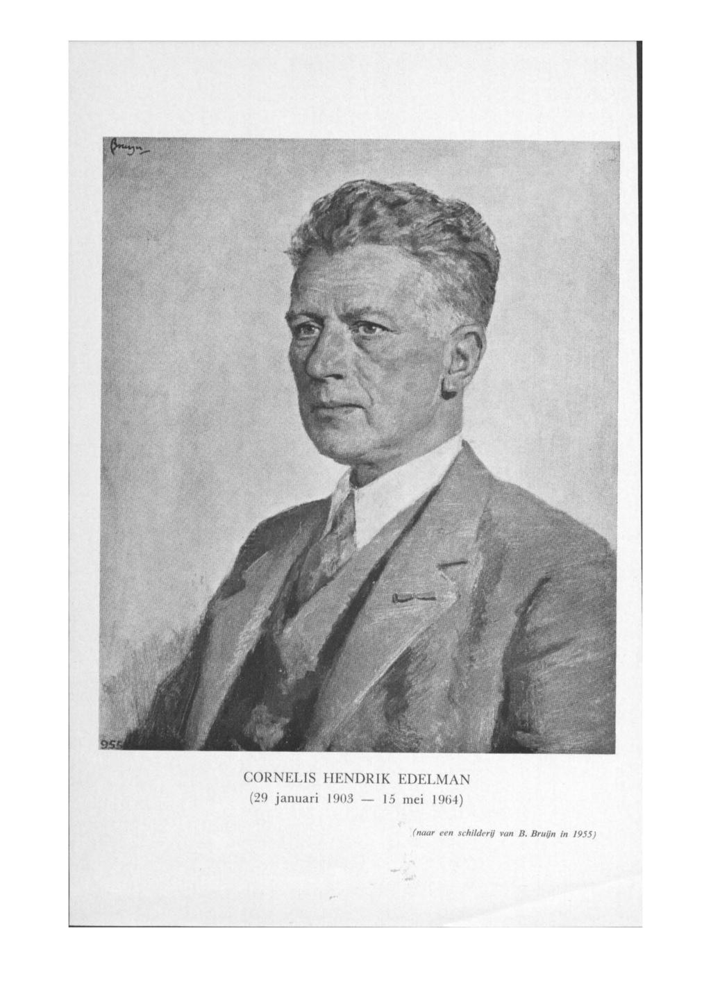 CORNELIS HENDRIK EDELMAN (29 januari 1903 - J 5 mei