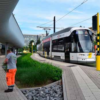 De tramlijn werd doorgetrokken tot