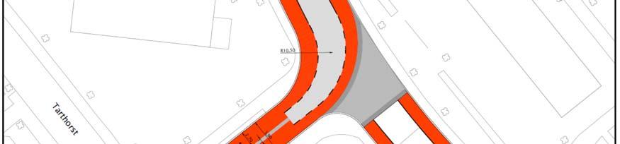 Aansluitend op huidige fietsstroken Churchillweg Op de Churchillweg stopt de fietsstraat en sluit de fietsroute aan op de huidige fietsstroken aan weerszijden van de Churchillweg.