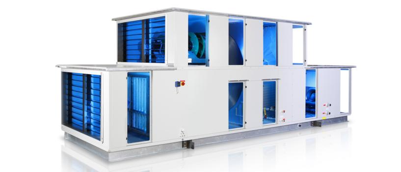 Luchtbehandelingscentrales VKT: modulair en conventioneel, zonder regeling VKT luchtbehandelingscentrales zijn door OC Verhulst ontwikkeld