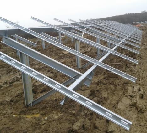 SOLAR FARMS MODULAIRE SYSTEMEN» Compleet in gerolvormde