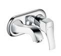 veiligheidscombinatie # 31486, -000, -820 Eéngreepsmengkraan voor douche inbouw # 31676, -000, -820 Baduitloop #