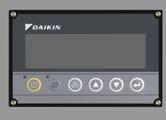 Nieuw besturingsplatform Het meervoudige scroll koelaggregaat is uitgerust met de meest recente Daikin-controller PCASO met een nieuwe, krachtige LCD-interface, die een bijzonder eenvoudige,