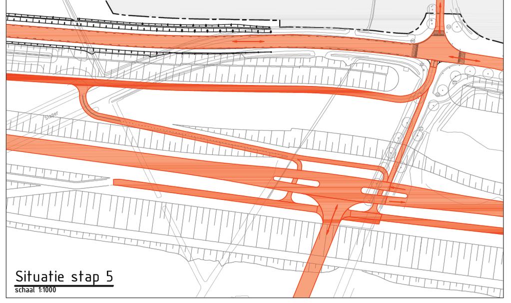 Fasering Tijdelijke Slaper Stap 5: Aanleg fietspad Zwartendijk +