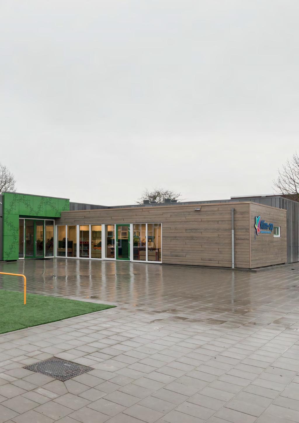 De gereformeerde basisschool Klim-op in Middelstum is de eerste school uit het Scholenprogramma Noordoost Groningen die in januari 2018 versterkt en aardbevingsbestendig is opgeleverd.