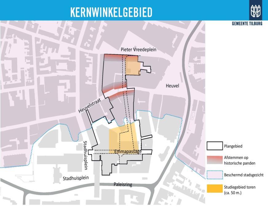 Het plan Nieuwe winkelstraat: Frederikstraat Bouw nieuw winkelpand voor de Primark en toevoegen winkelplint