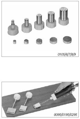 reparatie rond Ø 20 75,00 0108 nozzle voor reparatie rond Ø 25 75,00 0109 nozzle voor reparatie