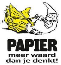 ---------------------------------------------------------------------------------------------------------------- OUD PAPIER Elke 1 e zaterdag van de maand (behalve in augustus) wordt er oud papier