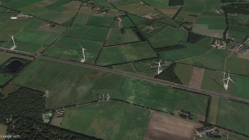 Windpark Kattenberg-Reedijk > 4 turbines: 9,6 MW > Stroom voor :