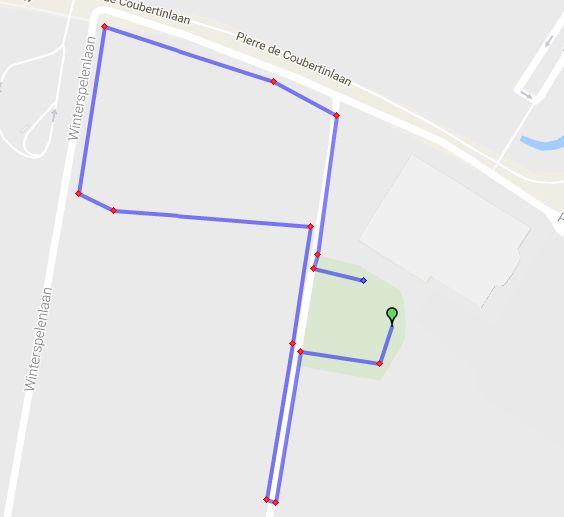 1 en 2 kilometer Voor de jeugdafstanden is een speciaal parcours van 1 kilometer rondom de topsporthal uitgezet.