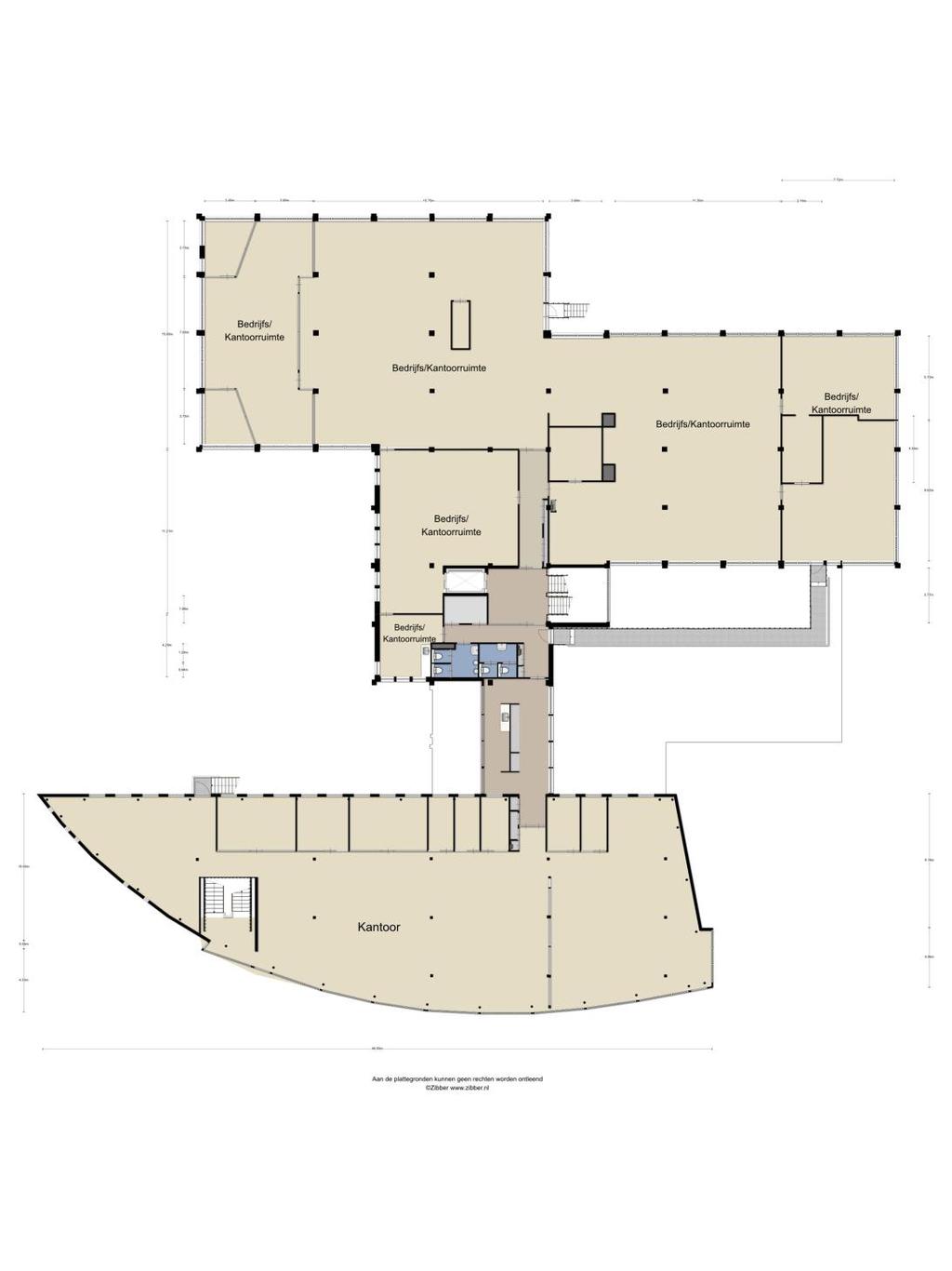 PLATTEGROND 1 e VERDIEPING