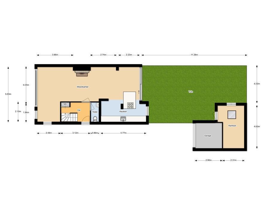 Aan deze plattegrond kunnen geen rechten worden ontleend.